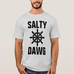 SALTY DAWG MEN's NAUTICAL T-SHIRTS