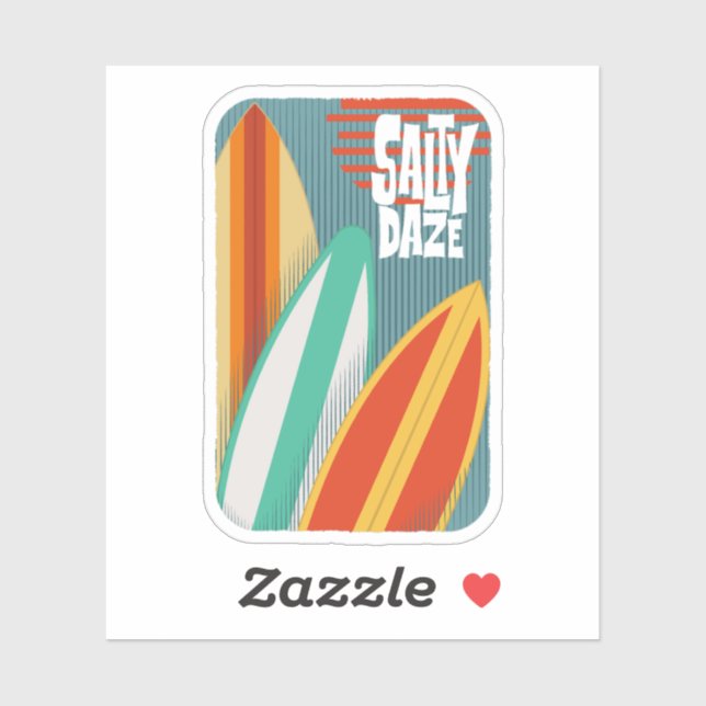 Salty Daze Surfing (Sheet)