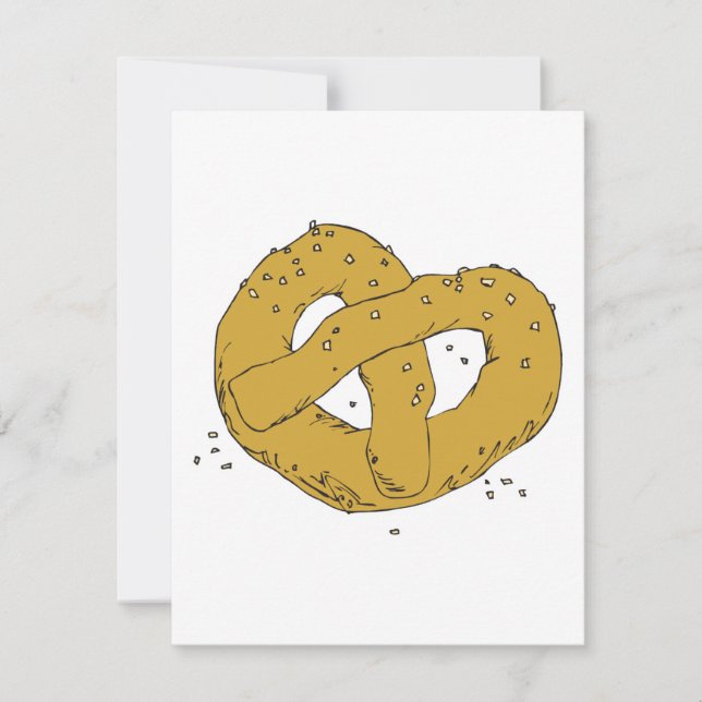 salty hot soft pretzel (Front)