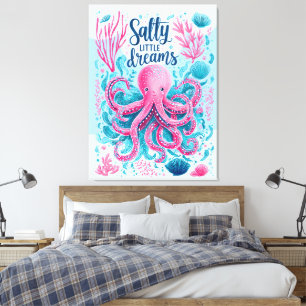 Salty Little Dreams Canvas Print