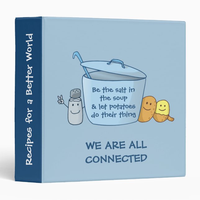 Salty Potato Soup Binder (Front/Spine)
