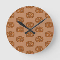 Salty Pretzels Lovers Food Bakers Loop Shape