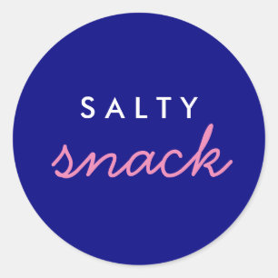 Salty Snack Sticker