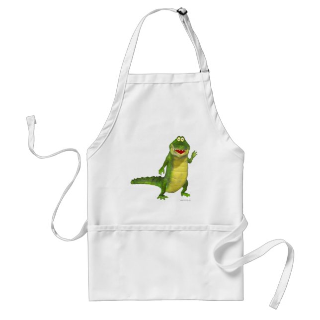 Salty the Crocodile Standard Apron (Front)