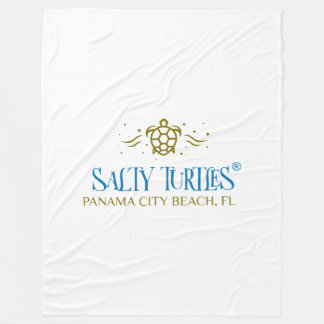    Salty Turtles® Fleece Blanket
