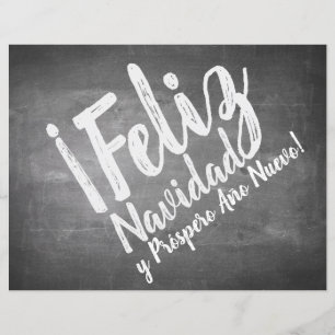 Saludos De Navidad en La Pizarra