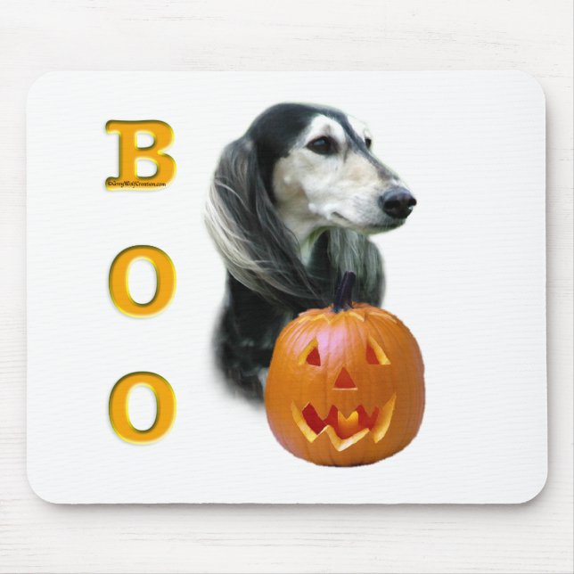 Saluki Boo Mouse Pad (Front)