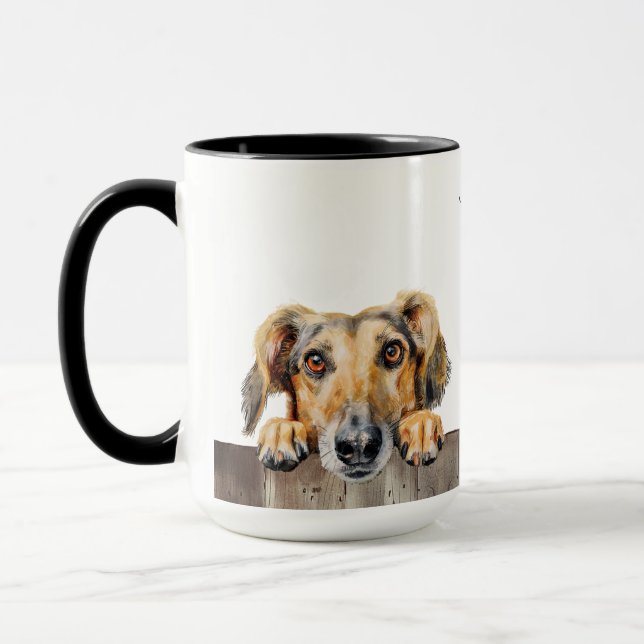 Saluki Dog Mug (Left)