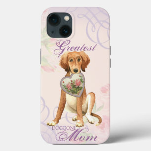 Saluki Heart Mom iPhone 13 Case