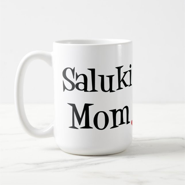 Saluki Mom Mug (Left)