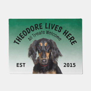 Saluki Personalized Dog Lover Doormat