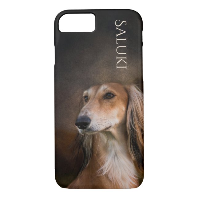 Saluki Phone Case (Back)