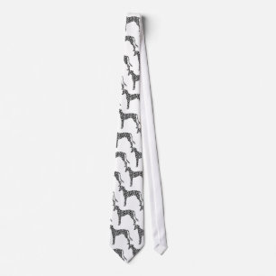 Saluki Tie