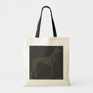Saluki  tote bag