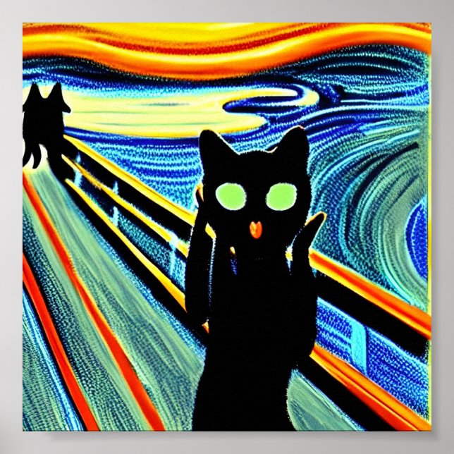 Salut ! Chat ! Poster (Devant)