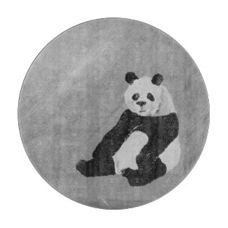 Salut, Panda ! Planche à découper ronde