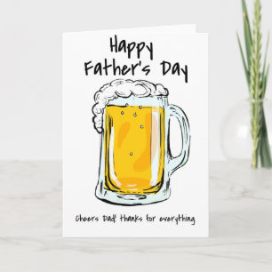 Salut papa ! Merci pour chaque carte Fête des père