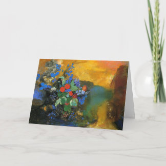 Salutation 123 Cartes - Ophélie parmi les fleurs_