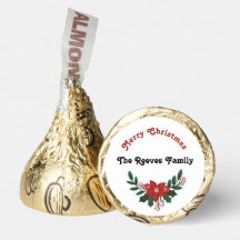 Salutation de Noël personnalisée et nom