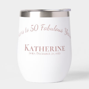 Salutations à 50 Fabuleuses Années ! Cadeau d'anni