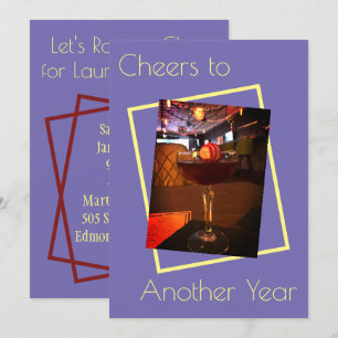 Salutations à une autre invitation de fête d'année