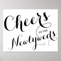 Salutations aux jeunes mariés | Poster Mariage