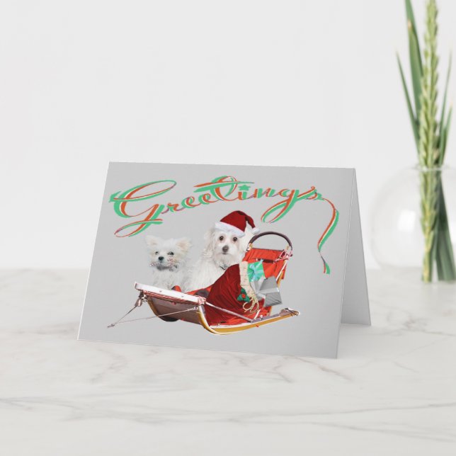 Salutations Cartes de Noël maltaises (Devant)