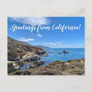 Salutations de Californie ! Carte postale