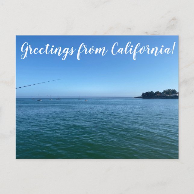 Salutations de Californie ! Carte postale (Devant)