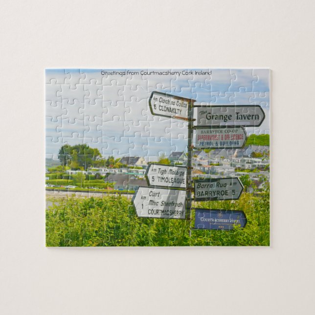 Salutations de Courtmacsherry Cork Jigsaw Puzzle (Horizontal)