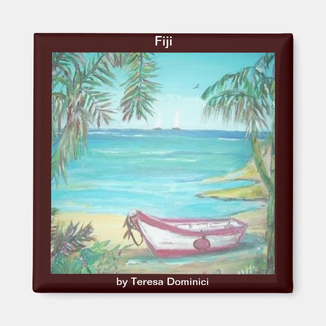 Salutations de Fiji Magnet (Devant)