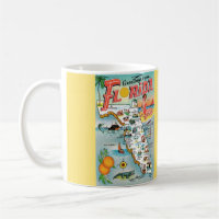 Salutations De Floride Illustré Mug
