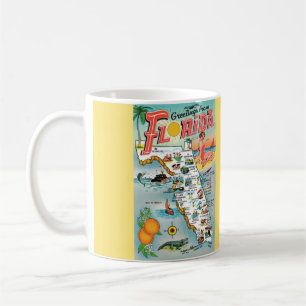 Salutations De Floride Illustré Mug
