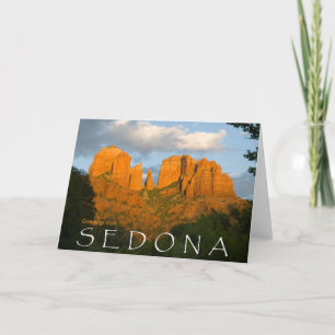 Salutations de la carte 4506 de Sedona