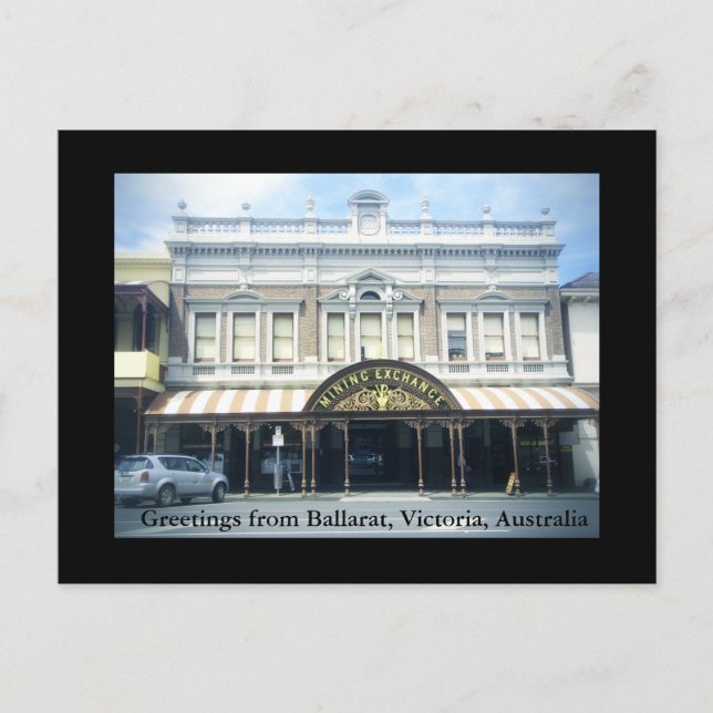 Salutations de la carte postale Ballarat (Devant)