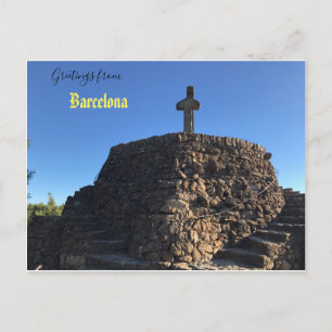 Salutations de la carte postale Barcelone