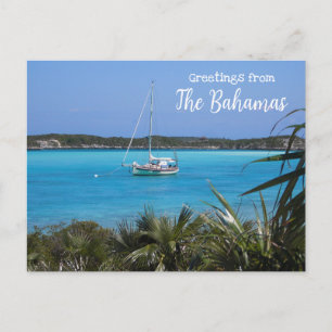 Salutations de la carte postale de voyage des Baha