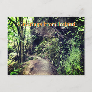 Salutations de la carte postale irlandaise