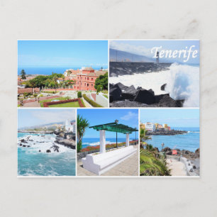 Salutations de la carte postale Tenerife
