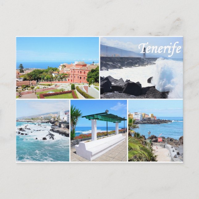 Salutations de la carte postale Tenerife (Devant)