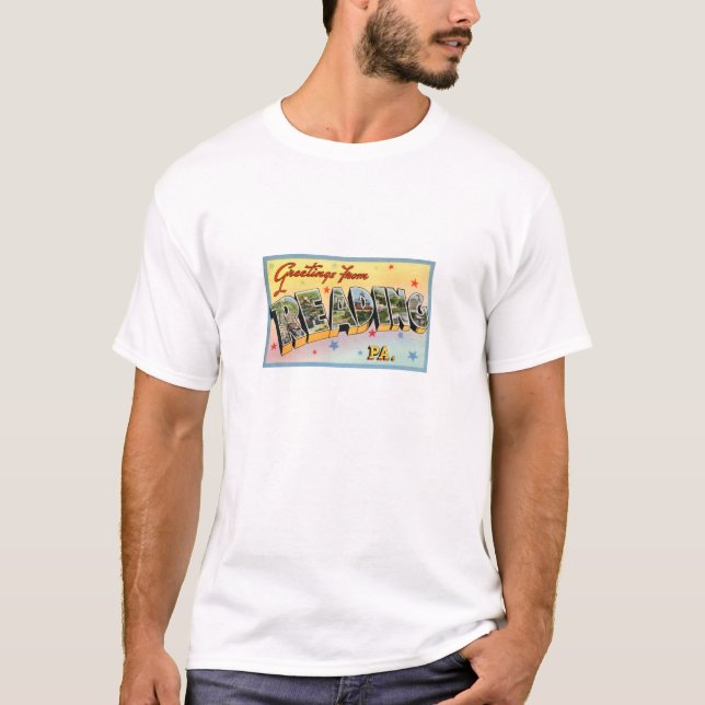 Salutations de la lecture, T-shirt de PA (Devant)