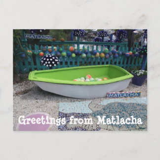 Salutations de Matlacha, carte postale colorée de