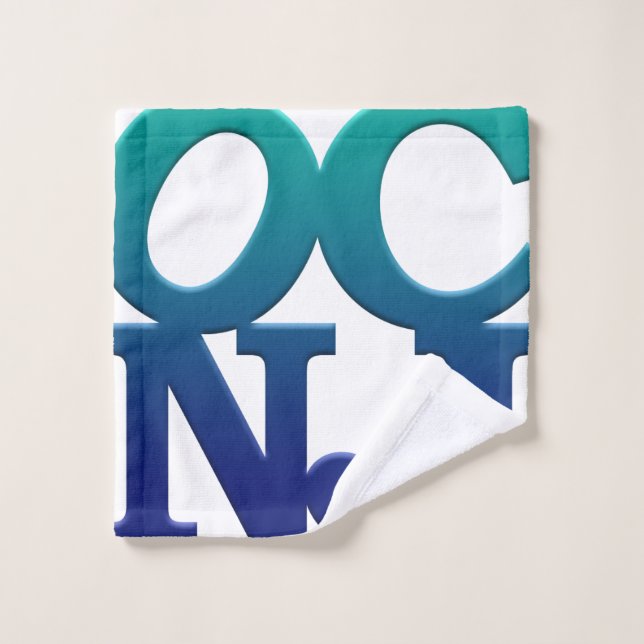Salutations de Ocean City NJ (Gant de toilette)