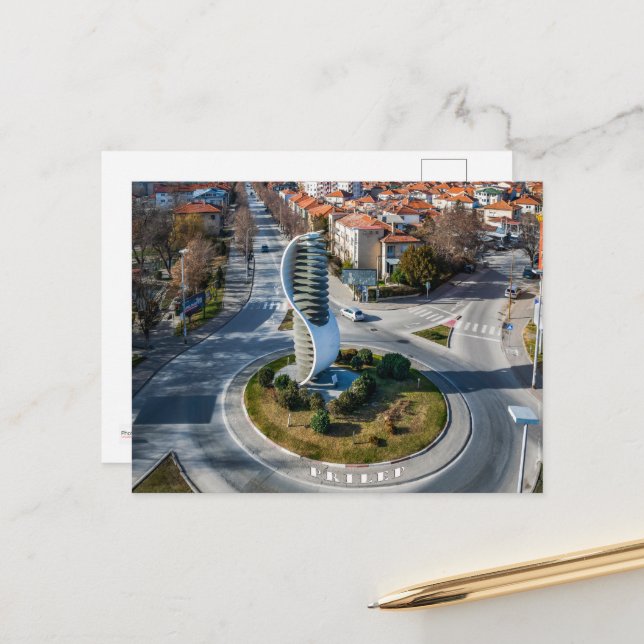 Salutations de Prilep, Macédoine  Carte postale (Devant/Arrière en situation)
