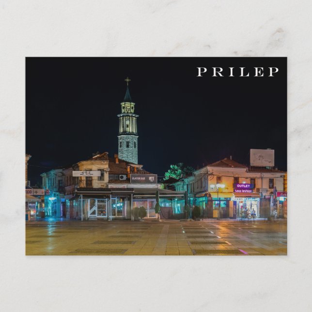 Salutations de Prilep, Macédoine  Carte postale (Devant)