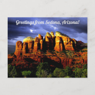 Salutations De Sedona, Arizona Carte Postale