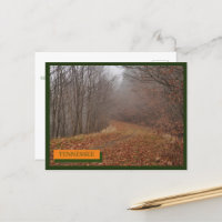 Salutations de Smoky Mountains Tennessee carte pos