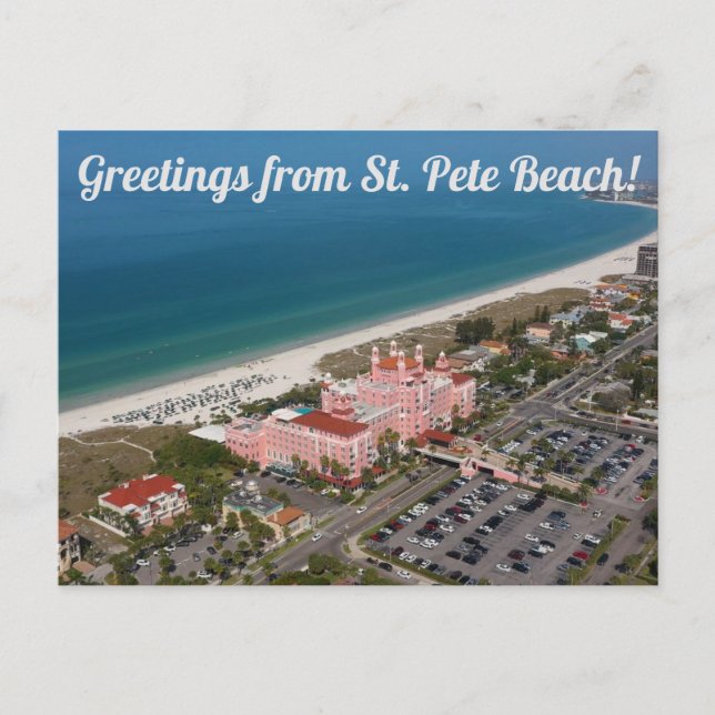 Salutations de St. Pete Beach, Carte postale ! (Devant)