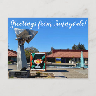 Salutations de Sunnyvale ! Carte postale