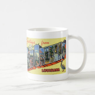 Salutations de tasse de café de LA de la